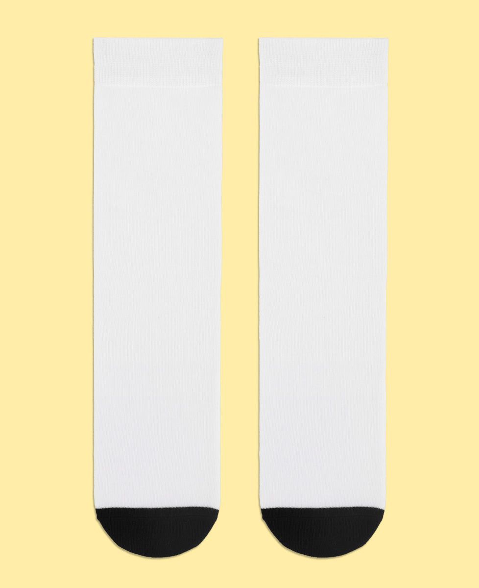 Chaussettes à motif Nom et visage personnalisé - Cadeaux Couple, Ajouter mes photos