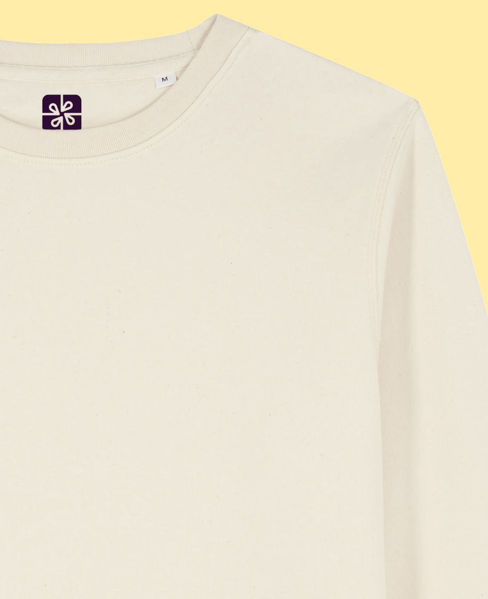 Sweatshirt homme Prénoms couple avec cœur brodé - Cadeaux Couple, Mariage, Cadeaux Couple Femme, Cadeaux Couple Homme