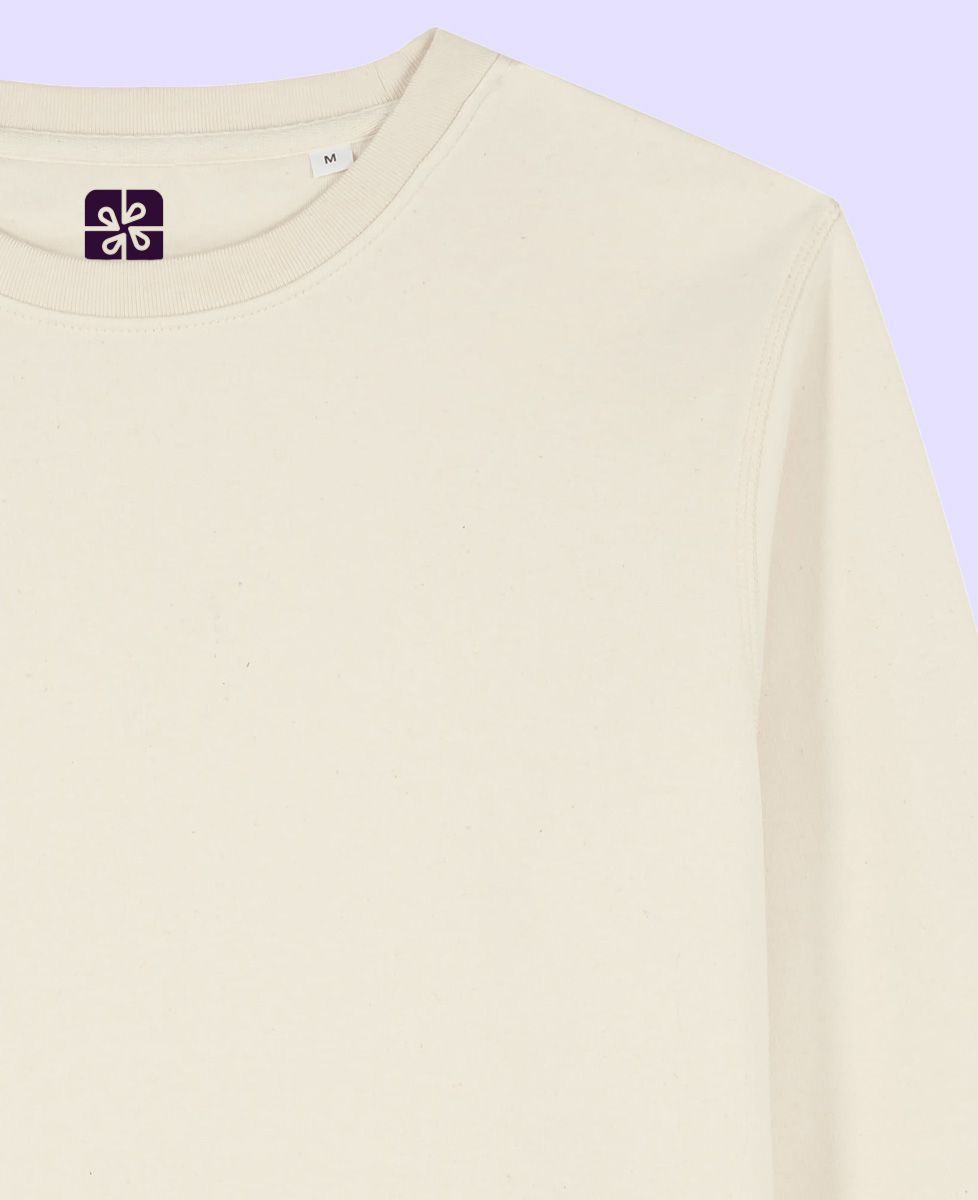 Sweatshirt homme Portrait style illustration au trait - Cadeaux Papa, Cadeaux Papy, Cadeaux Couple, Mariage