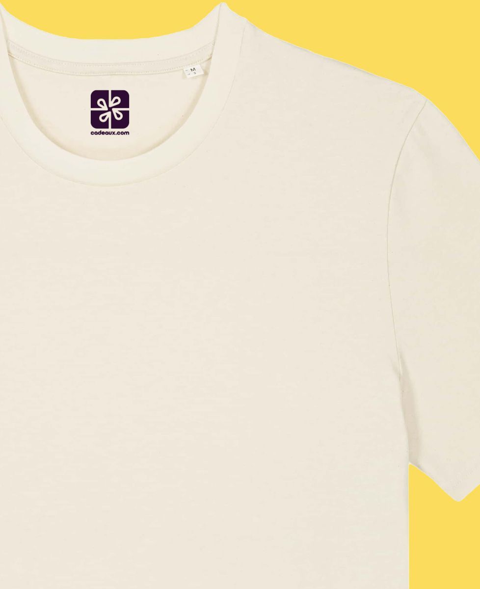Tee shirt homme Super papa depuis année multicolore brodé - Cadeaux Papa