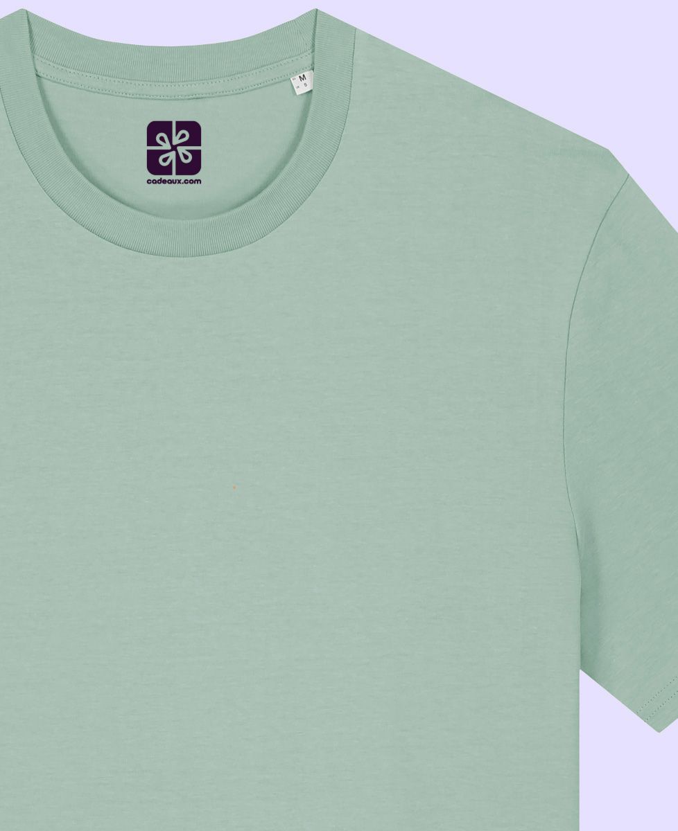 Tee shirt homme Prénom brodé personnalisé