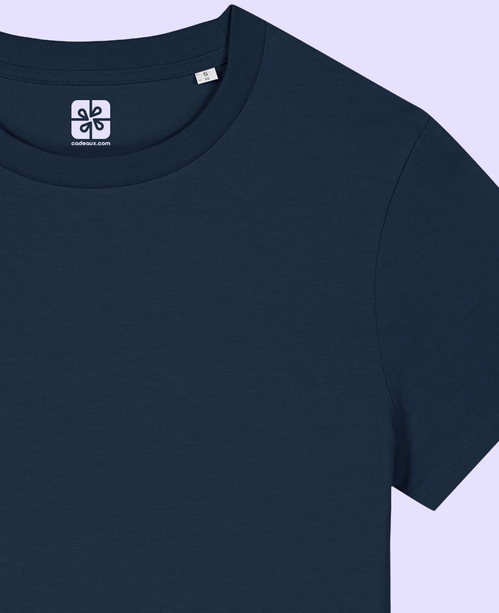 Tee shirt femme Image brodée personnalisé - Sport, Cadeaux Papa, Cadeaux Maman, Football, EVG, Cadeaux Couple, EVJF