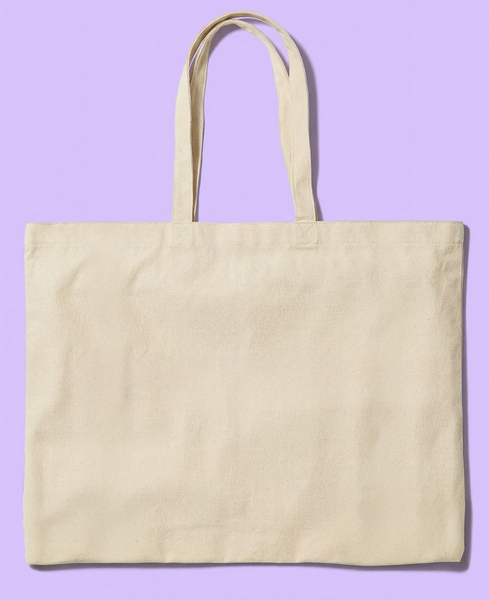 Maxi tote bag Texte à motif léopard et prénoms personnalisés