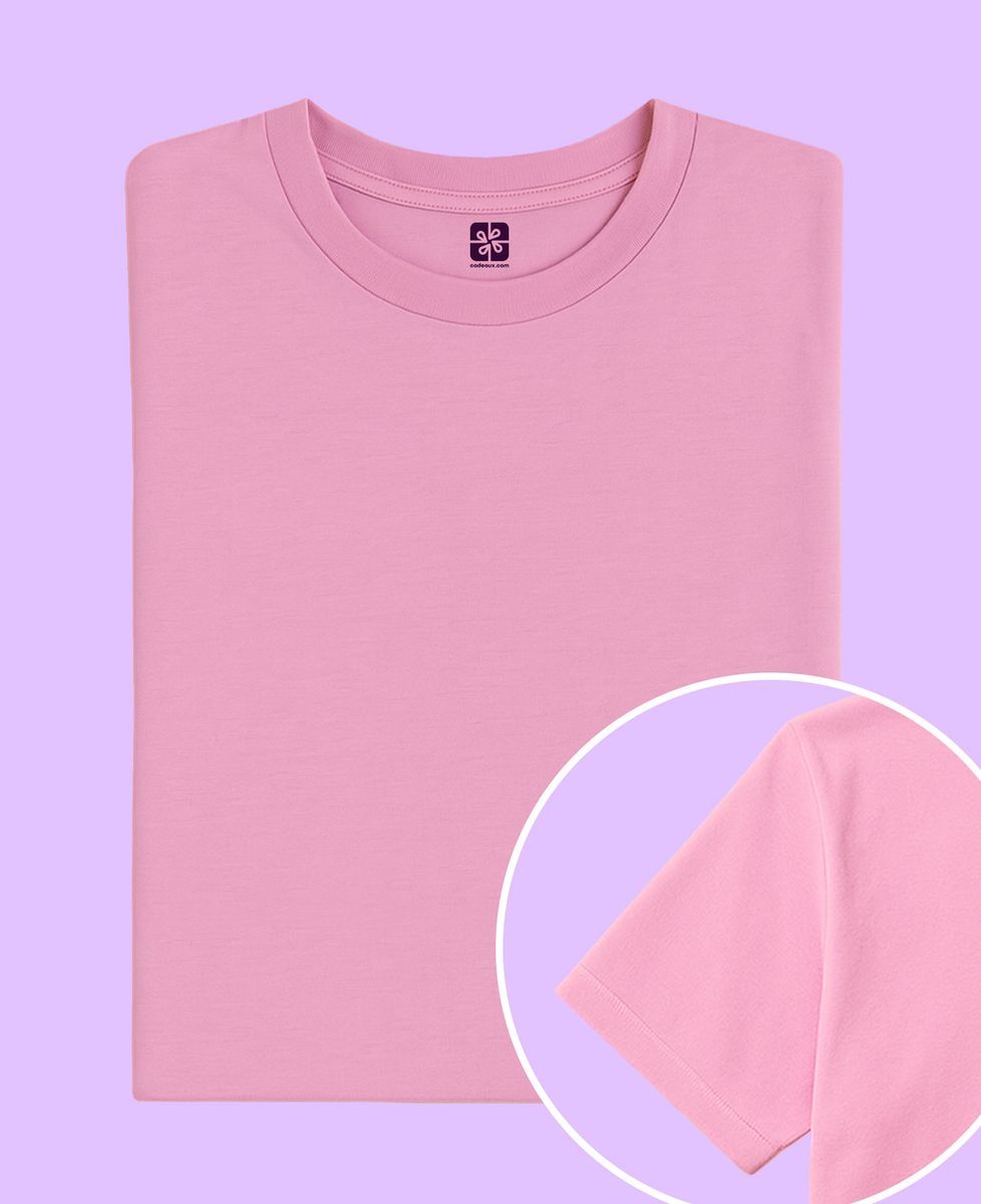 Tee shirt femme Maman depuis date brodé sur le coeur et prénoms sur la manche - Cadeaux Papa