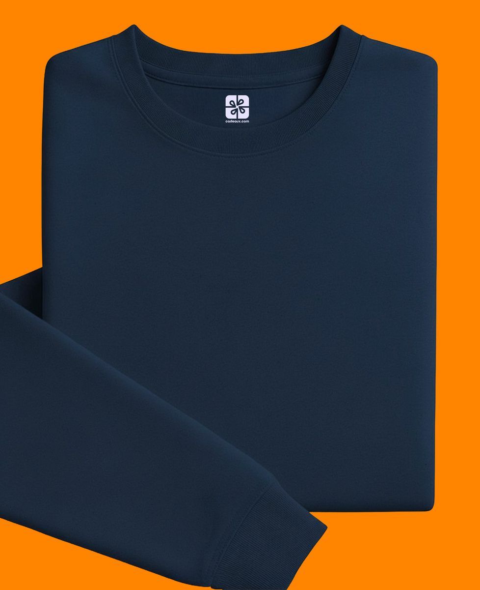 Sweatshirt homme Papa depuis date centrée et prénom des enfants - Cadeaux Papa, Cadeaux Maman, Future Maman