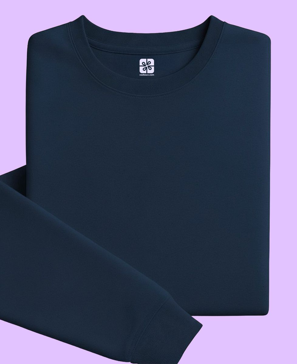 Sweatshirt homme Papy en forme de coeur multicolore et prénoms - Cadeaux Papy